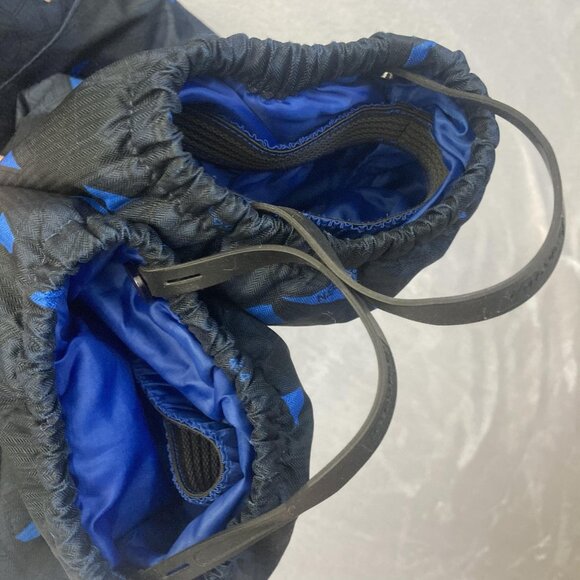 Minymo Fleece Lined Fur Trim Snowsuit Size 4 (4T) Black Blue Hooded One Piece - Picture 12 of 16